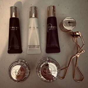 Clé de Peau Beauté Luxury Skincare Bundle – 2 Full Size Eye Creams & Minis